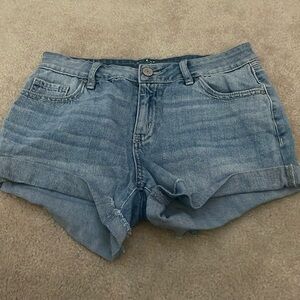 charlotte russe denim shorts size 4